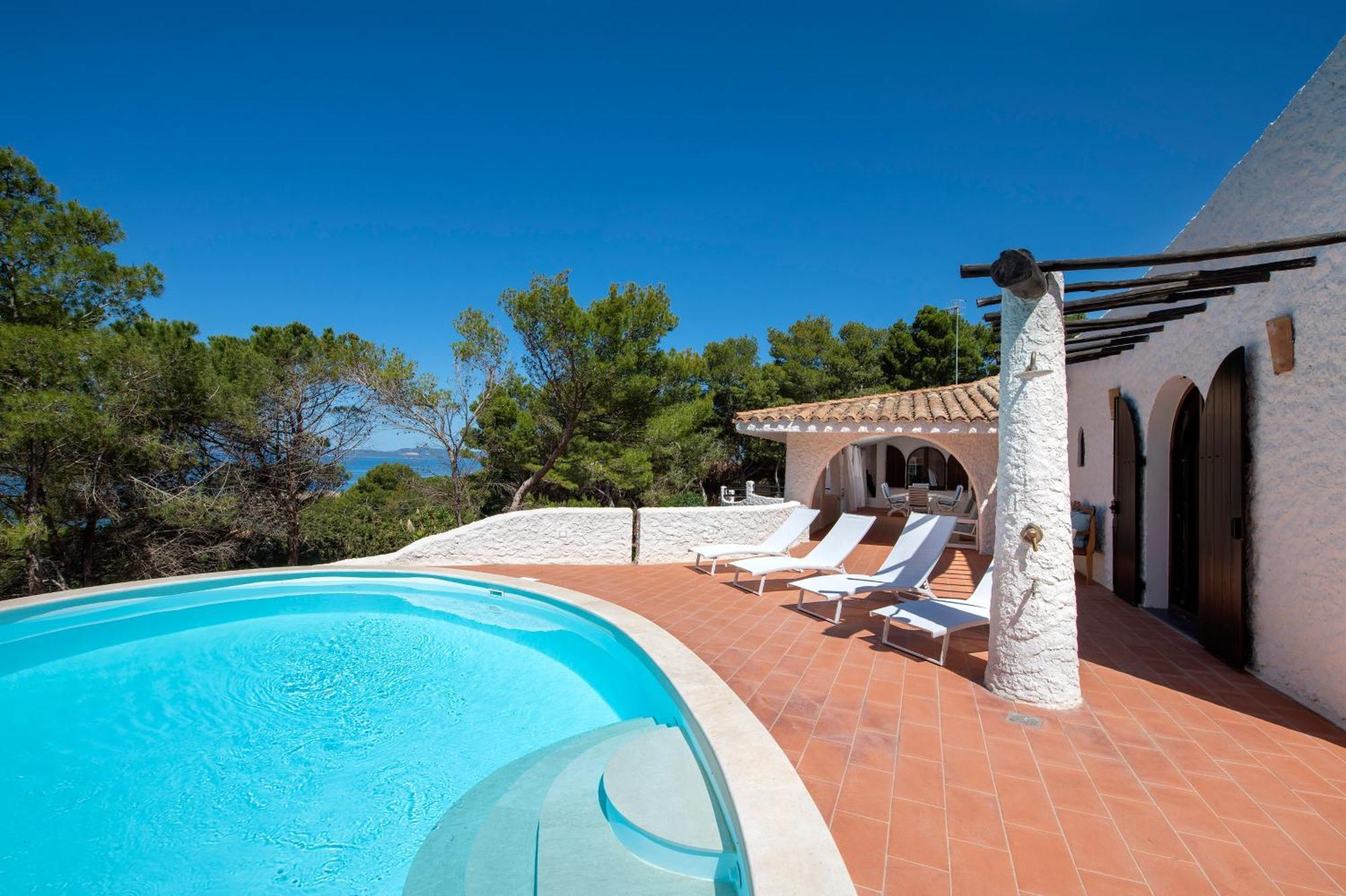 Villa Eliana Sul Mare Porto Pino Exterior foto
