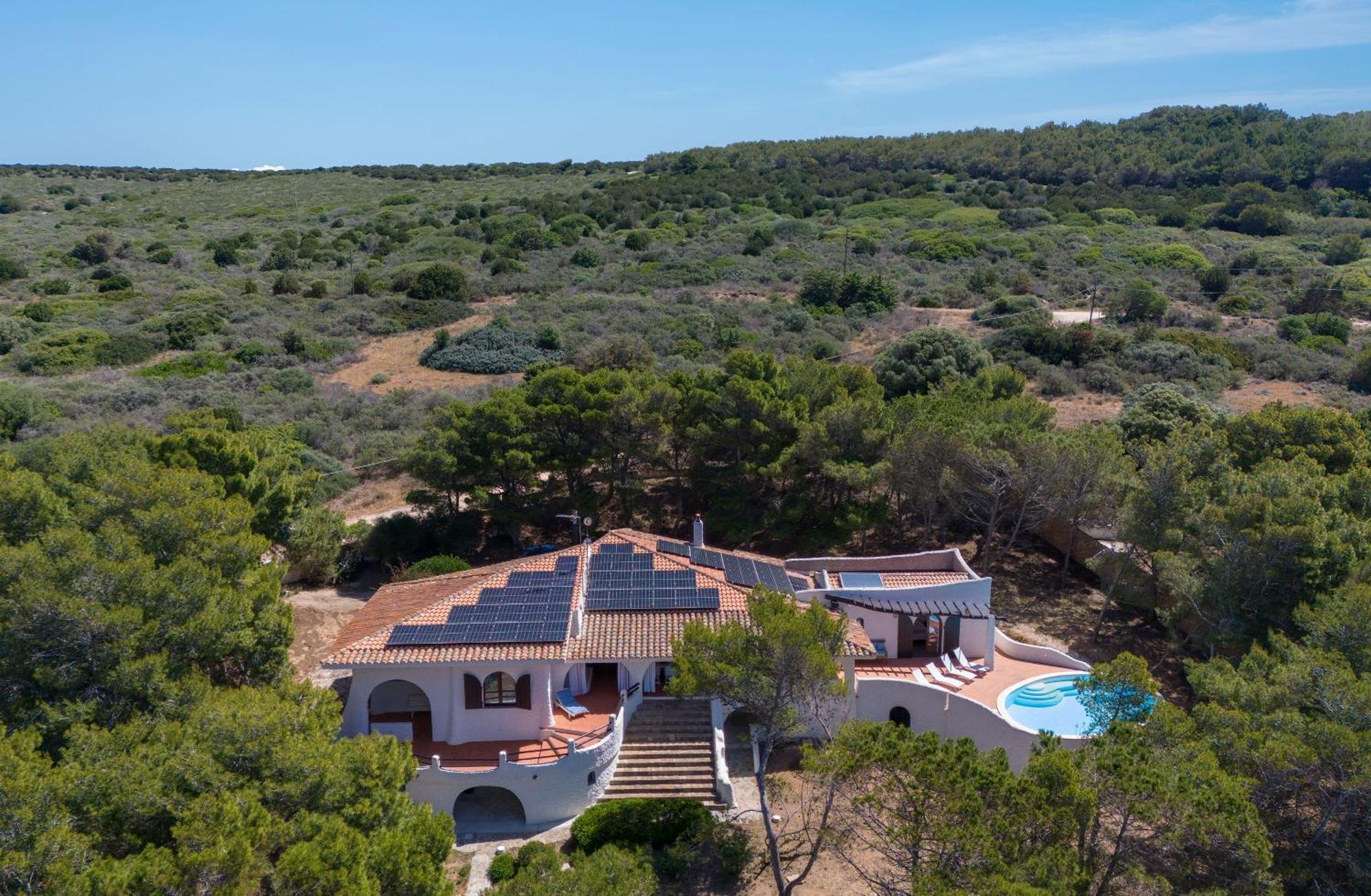 Villa Eliana Sul Mare Porto Pino Exterior foto