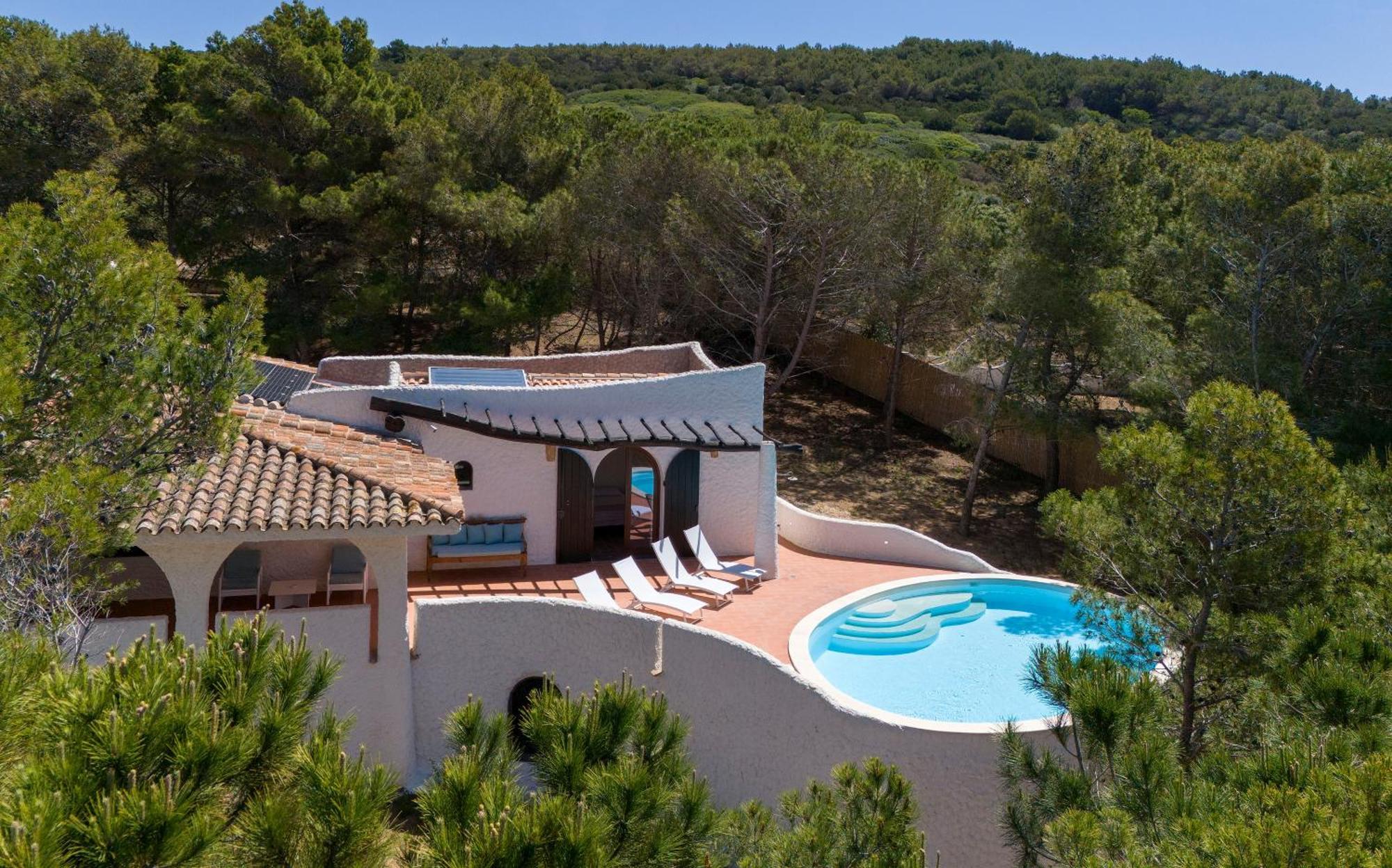 Villa Eliana Sul Mare Porto Pino Exterior foto